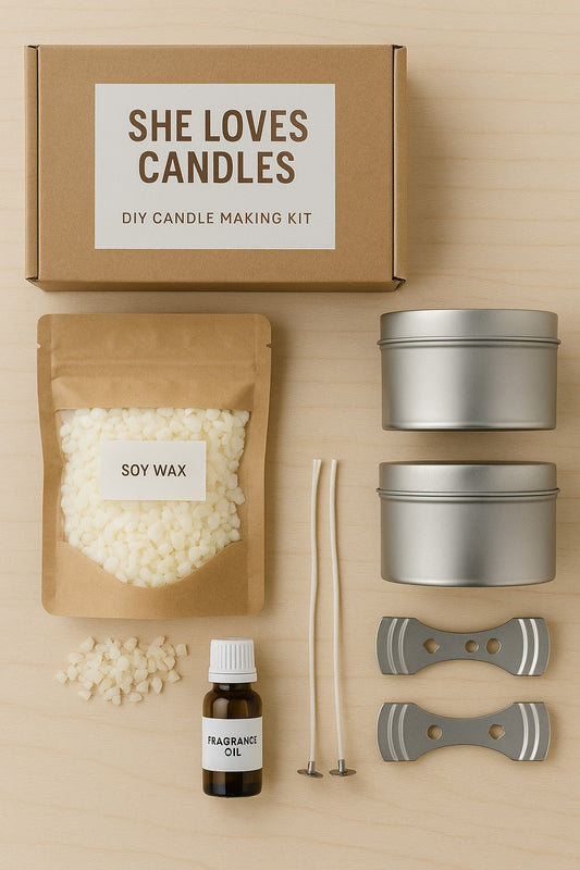 She Loves Candles DIY Candle Making Kit 4ct